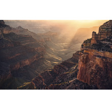 Lumière du soleil dans le Grand Canyon