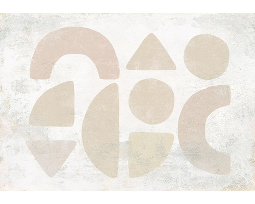 Art abstrait avec des formes géométriques