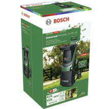 Emballage du broyeur de végétaux à lames sans fil Bosch Universal Shredder 2x18V-25