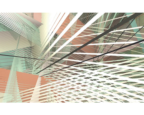 Motif abstrait avec lignes et surfaces