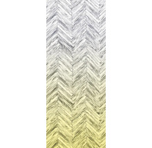 Parquet en bois à chevrons