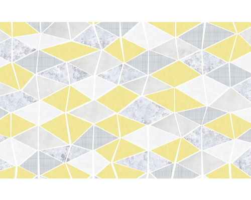 Papier peint à motif géométrique triangulaire