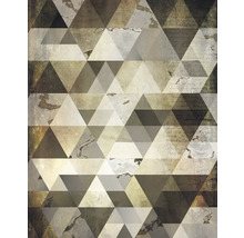Motif géométrique triangulaire pour décoration murale