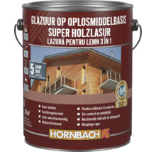Lasure pour bois en boîte avec l'inscription Hornbach