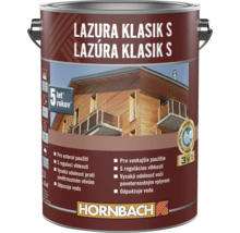 Lasure pour bois d'extérieur dans un seau de peinture