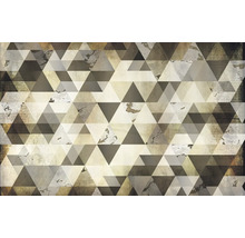 Papier peint avec motif géométrique de triangles
