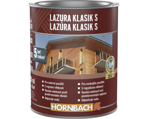 Holzlasur für den Aussenbereich im Gebinde
