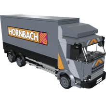 Hornbach Lastwagen aus Bausteinen
