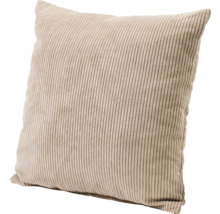 Coussin en velours côtelé