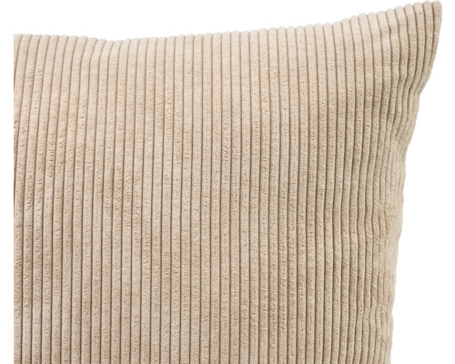 Coussin en velours côtelé pour salon et décoration