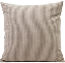 Coussin en velours côtelé de forme carrée