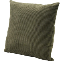 Coussin en velours côtelé