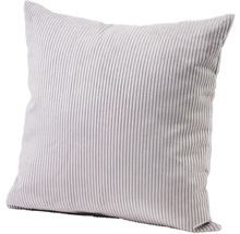 Coussin en velours côtelé