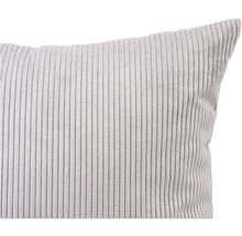 Coussin en velours côtelé