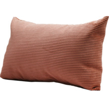 Coussin décoratif en velours côtelé