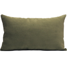 Coussin décoratif en velours côtelé