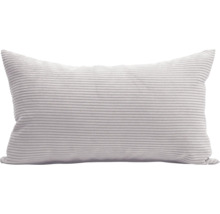 Coussin en velours côtelé