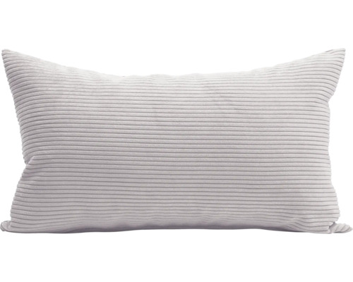 Coussin en velours côtelé