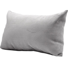 Coussin avec motif côtelé