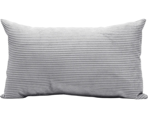 Coussin décoratif à structure côtelée