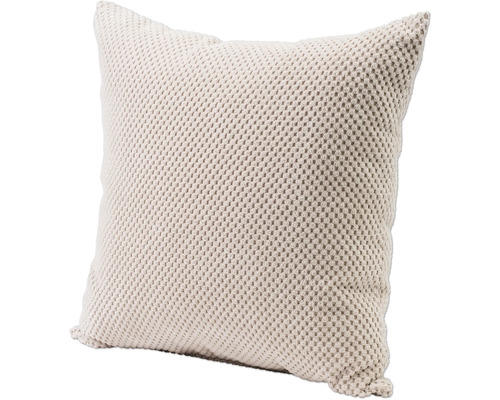 Coussin tricoté carré