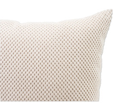 Coussin décoratif avec texture tissée