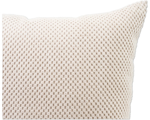 Coussin décoratif avec texture tissée