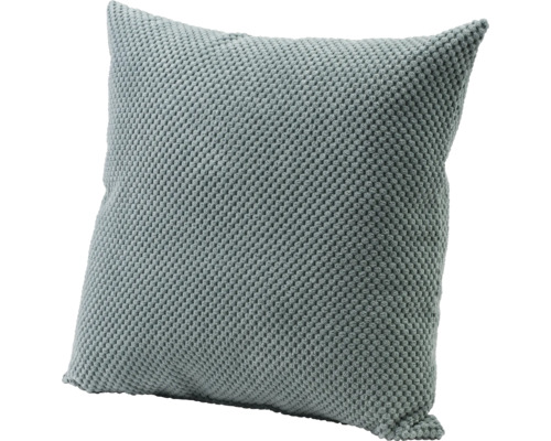 Coussin carré avec motif gaufré