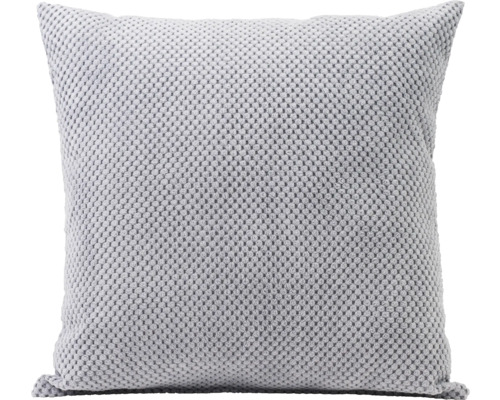 Coussin carré avec texture tricotée