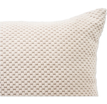 Coussin carré avec surface structurée