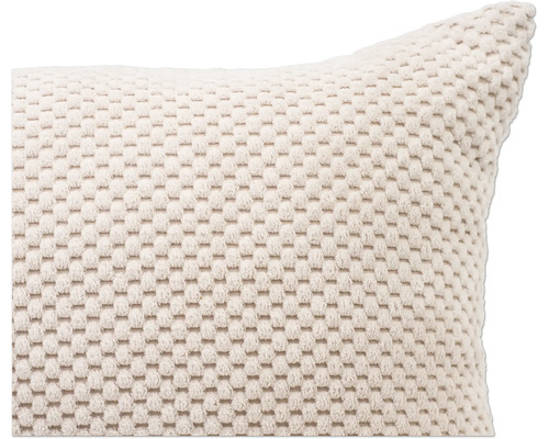 Coussin carré avec surface structurée