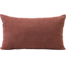 Coussin décoratif avec motif tricoté