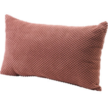Coussin décoratif avec motif tricoté