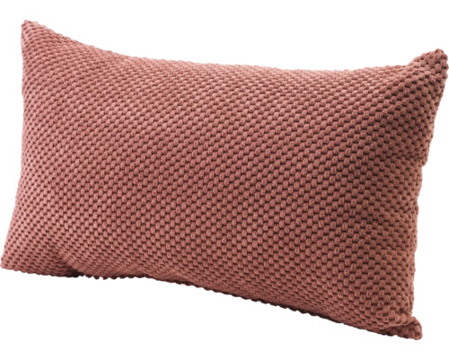 Coussin décoratif avec motif tricoté