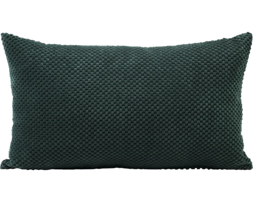 Coussin rectangulaire avec texture textile