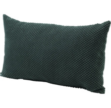 Coussin rectangulaire à motif tricoté