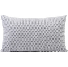 Coussin décoratif avec motif tricoté