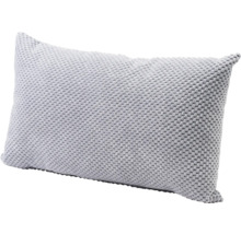 Coussin décoratif avec motif tricoté