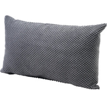 Coussin tricoté gris pour l'intérieur