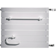 Sèche-serviettes avec porte-serviettes et crochet pour serviettes