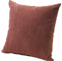 Coussin décoratif carré avec motif tricoté