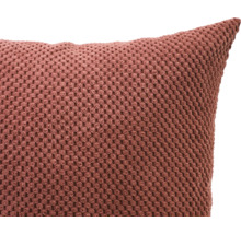 Coussin décoratif avec motif structuré