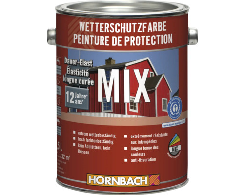 Peinture d'extérieur en pot métallique