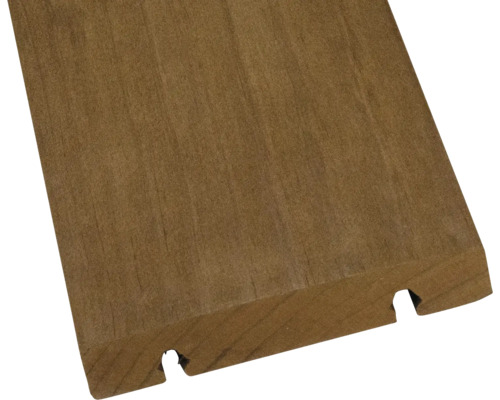 Planche en bois avec rainure et languette