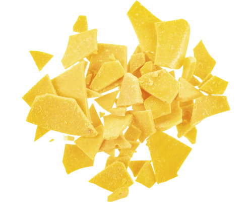 Wachsfarbe Pastillenform gelb 5 g Gelbe Carnaubawachsflocken für die Holzbearbeitung