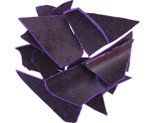 Peinture à la cire forme de pastilles violet 5 g Morceaux de résine