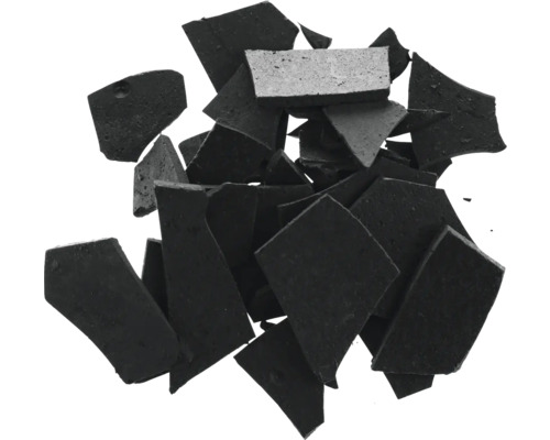 Peinture à la cire forme de pastilles noir 5 g Morceaux de bitume noir pour la réparation de toitures