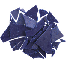 Fragments de sceaux de cire bleus pour projets de bricolage