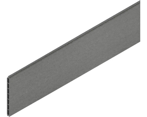 Lamelle individuelle Osmo Multi-Fence 183 x 25,7 cm gris clair Panneau alvéolaire en plastique pour la construction
