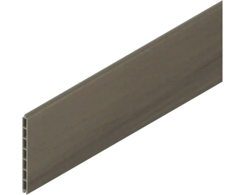 Einzellamelle Osmo Multi-Fence 184 x 25,3 cm lichtbraun co-extrudiert Kunststoff Nut-Feder-Profil